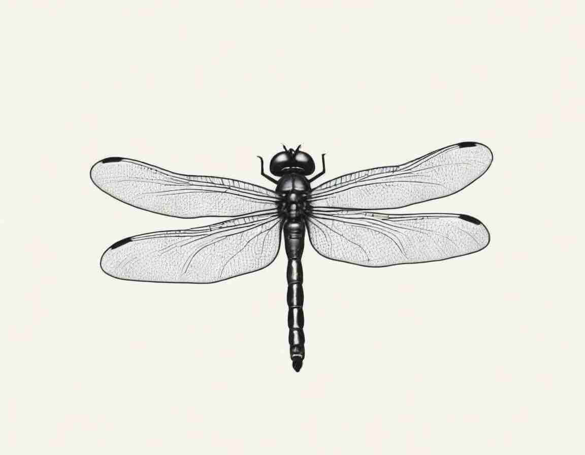 +55 Easy Simple Dragonfly Drawing Ideas - Hobbies Point